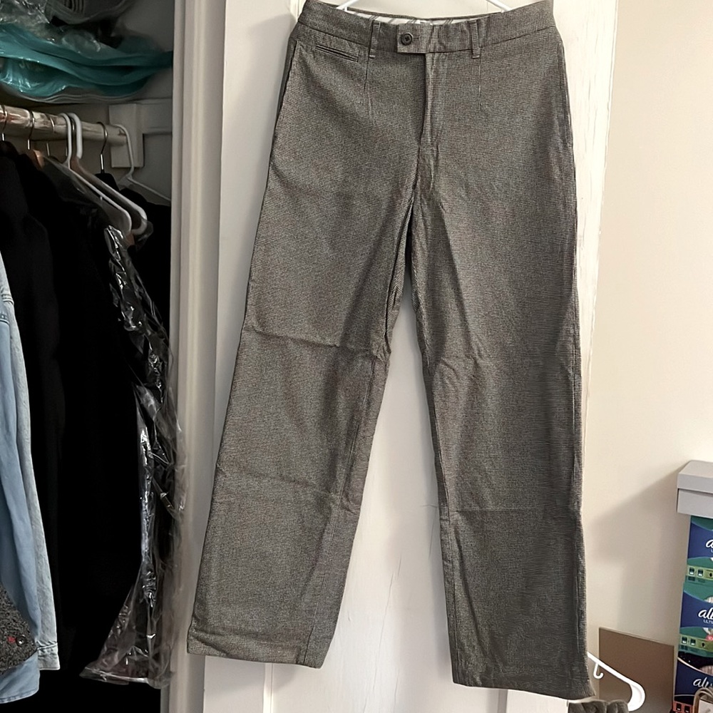 Uniqlo Ines De La Fressange Micro Houndstooth Pants 4
